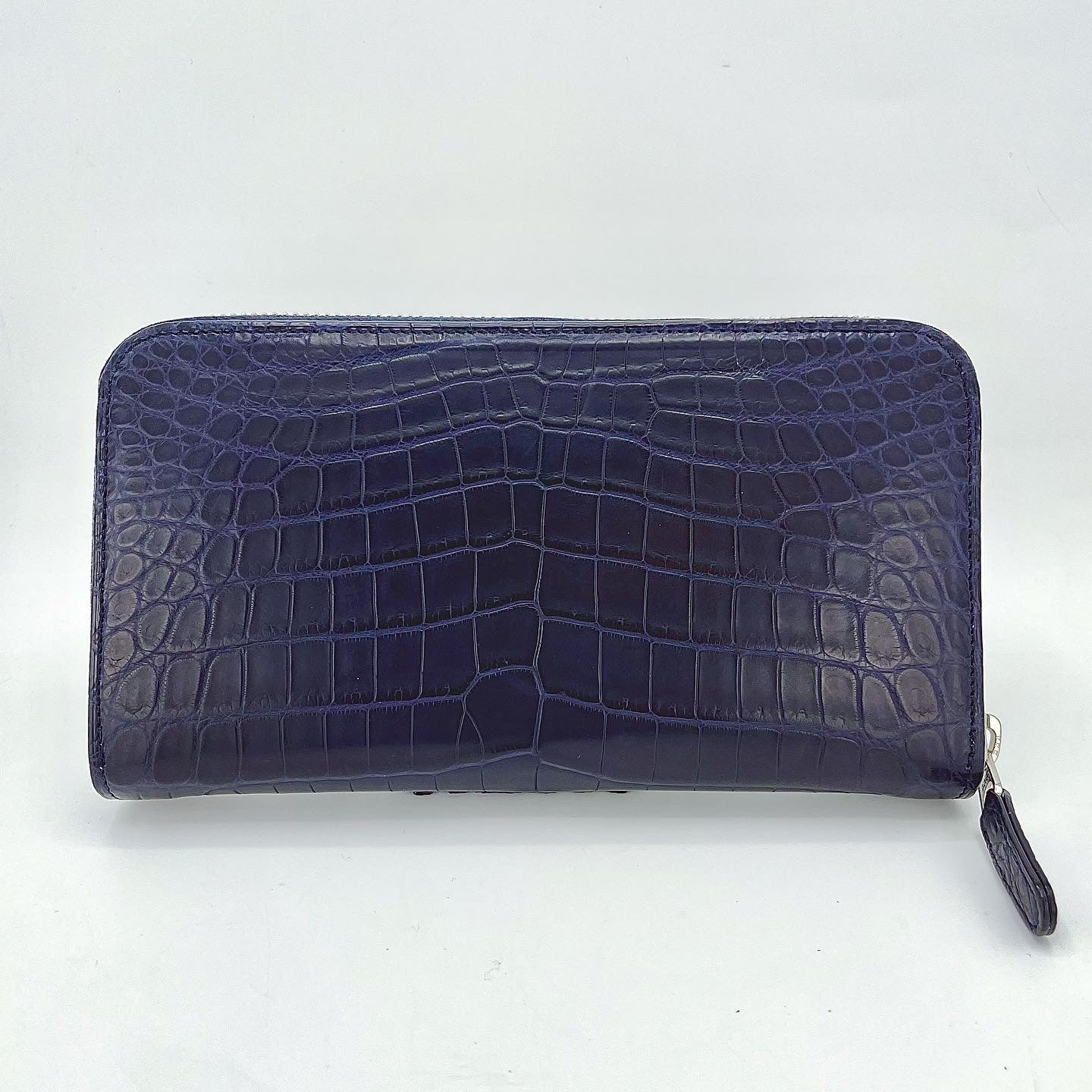 クロコダイル W168 長財布 ネイビー  CROCODILE ラウンドファスナー クロコダイル 楽天市場】クロコダイル 長財布 鰐革 財布 日本製 ラウンドファスナー